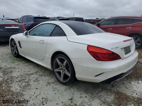 2019 Mercedes-Benz SL-Class SL 550 with VIN WDDJK7DA9KF055577, listed as a Copart auction lot 74231814 with 0 mi miles and Non Repairable. Bid and sale history available at carsss.com. Image 2.