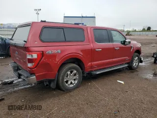 2021 Ford F-150 XL with VIN 1FTFW1ED7MFB28328, listed as a Copart auction lot 56223375 with 60,815 mi miles and Salvage title. Bid and sale history available at DreamBid. Image 3.