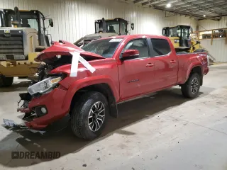 2021 Toyota Tacoma 4WD SR5 with VIN 5TFDZ5BN1MX065305, listed as a Copart auction lot 44773735 with 55,428 mi miles and Non Repairable. Bid and sale history available at carsss.com. Image 1.
