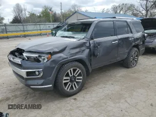 2015 Toyota 4Runner Limited with VIN JTEBU5JR1F5203140, listed as a Copart auction lot 51070715 with Not provided miles and Salvage title. Bid and sale history available at DreamBid. Image 1.