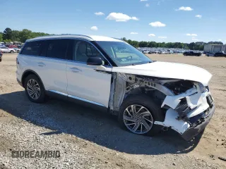 2023 Lincoln Aviator Standard z VIN 5LM5J6XC0PGL00380, wystawiony jako Copart lot #55167045 z przebiegiem 68 083 mil mil oraz Szkoda całkowita • Salvage title. Historia ofert i sprzedaży dostępna na DreamBid. Obrazek 4.
