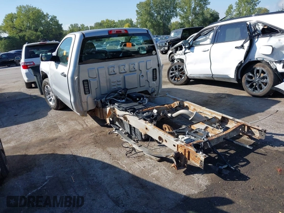 2016 Chevrolet Silverado 1500 Work Truck with VIN 1GCNCNEH4GZ220868, listed as a IAAI auction lot 37649227 with 1 mi miles. Bid and sale history available at carsss.com. Image 3.