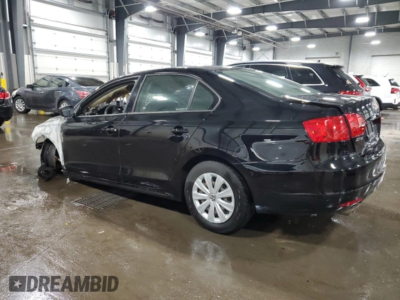 2012 Volkswagen Jetta S with VIN 3VW2K7AJ1CM307632, listed as a Copart auction lot 59764895 with Not provided miles and Non repairable. Bid and sale history available at DreamBid. Image 2.