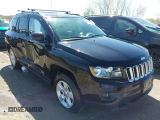 2017 Jeep Compass Sport with VIN 1C4NJCBB8HD134097, listed as a IAAI auction lot 42094456 with 110,967 mi miles and . Bid and sale history available at carsss.com. Image 1.