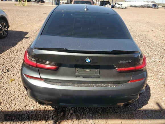 2021 BMW 3 Series 330i with VIN 3MW5R1J06M8B67021, listed as a Copart auction lot 49488195 with 67,806 mi miles and Salvage Title. Bid and sale history available at carsss.com. Image 6.