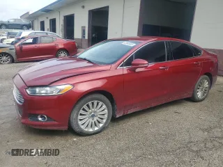 2016 Ford Fusion Titanium z VIN 3FA6P0K98GR360666, wystawiony jako Copart lot #63940635 z przebiegiem 202 120 mil mil oraz Czysty tytuł • Clean title. Historia ofert i sprzedaży dostępna na DreamBid. Obrazek 1.