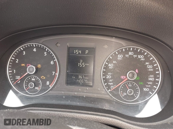 2015 Volkswagen Passat 1.8T Limited Edition with VIN 1VWAT7A32FC003645, listed as a IAAI auction lot 42091376 with 140,675 mi miles. Bid and sale history available at carsss.com. Image 7.