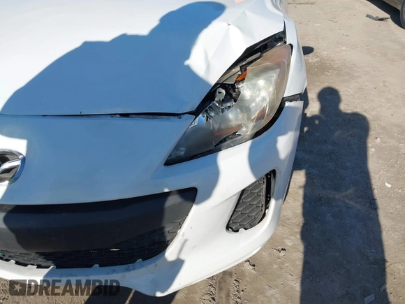 2012 Mazda 3 i Sport with VIN JM1BL1UF7C1530825, listed as a IAAI auction lot 42092415 with 133,516 mi miles and . Bid and sale history available at DreamBid. Image 6.