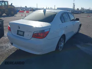 2007 BMW 5 Series 530i with VIN WBANE73537CM49119, listed as a IAAI auction lot 41678779 with 1 mi miles. Bid and sale history available at carsss.com. Image 4.