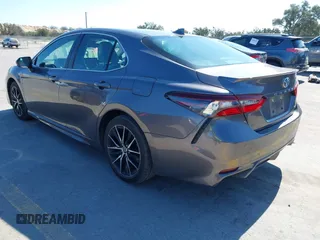 2023 Toyota Camry SE with VIN 4T1G11AK8PU742730, listed as a IAAI auction lot 41629167 with 66,434 mi miles. Bid and sale history available at carsss.com. Image 3.