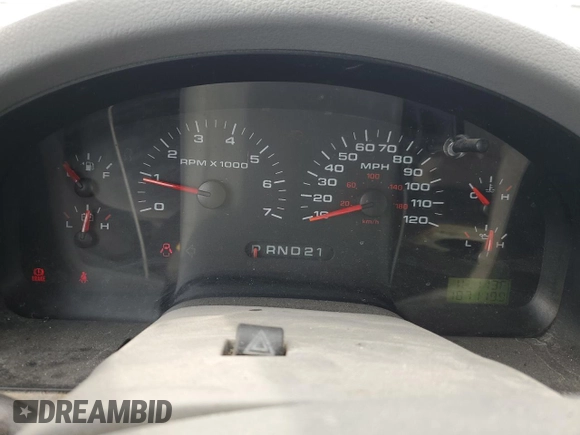2004 Ford F-150 XL with VIN 1FTPX12564KD89245, listed as a Copart auction lot 52342585 with 187,119 mi miles and Salvage title. Bid and sale history available at DreamBid. Image 9.