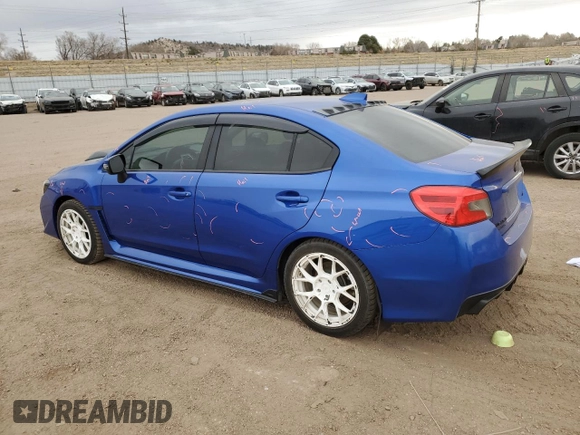 2017 Subaru WRX Limited with VIN JF1VA1L67H9829525, listed as a Copart auction lot 48771405 with 106,028 mi miles and Salvage title. Bid and sale history available at DreamBid. Image 2.