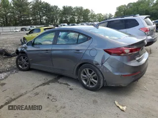 2018 Hyundai Elantra SEL with VIN 5NPD84LF1JH387101, listed as a Copart auction lot 55518915 with Not Provided miles and Salvage Title. Bid and sale history available at DreamBid. Image 2.