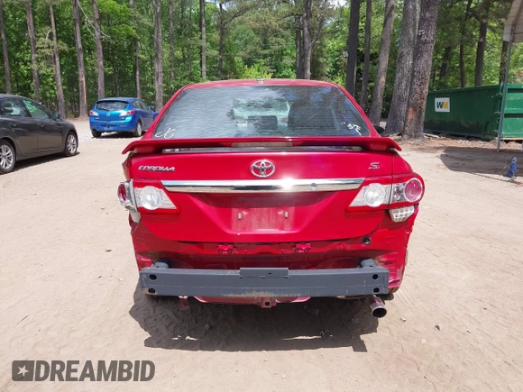 2013 Toyota Corolla L with VIN 2T1BU4EE0DC040504, listed as a IAAI auction lot 42142702 with 102,459 mi miles. Bid and sale history available at carsss.com. Image 17.