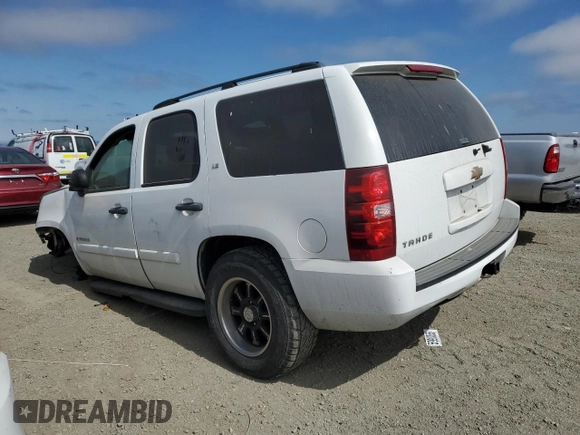 2007 Chevrolet Tahoe LS with VIN 1GNFC13C57J394040, listed as a Copart auction lot 59918355 with Not provided miles and Salvage title. Bid and sale history available at DreamBid. Image 2.