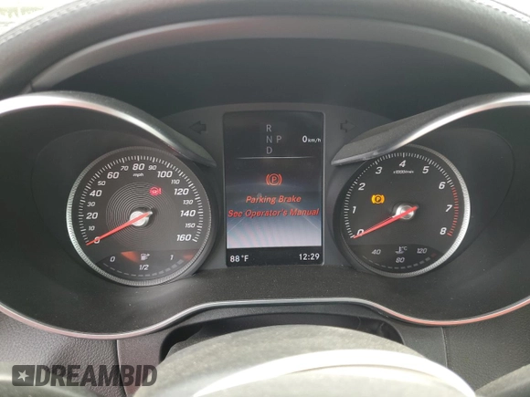 2017 Mercedes-Benz C 300 with VIN WDDWK4JB1HF432235, listed as a Copart auction lot 50295395 with Not Provided miles and Salvage Title. Bid and sale history available at DreamBid. Image 9.