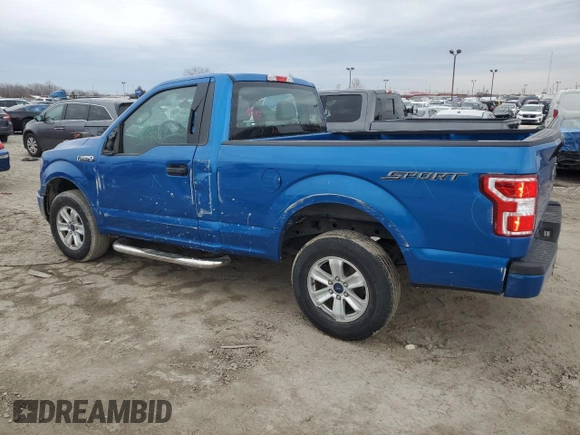 2020 Ford F-150 XL with VIN 1FTMF1C53LFC31568, listed as a Copart auction lot 47299455 with Not Provided miles and Salvage Title. Bid and sale history available at carsss.com. Image 2.