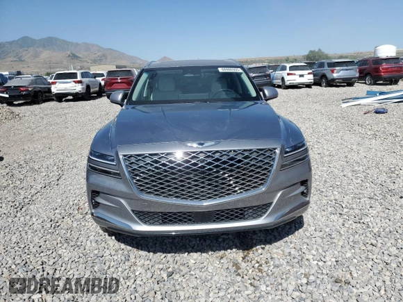 2023 Genesis GV80 with VIN KMUHBDSB0PU122540, listed as a Copart auction lot 60900355 with 11,892 mi miles and Salvage title. Bid and sale history available at DreamBid. Image 5.