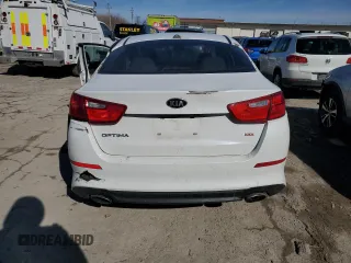 2015 Kia Optima LX with VIN 5XXGM4A79FG402046, listed as a Copart auction lot 51791805 with 141,736 mi miles and Non Repairable. Bid and sale history available at DreamBid. Image 6.