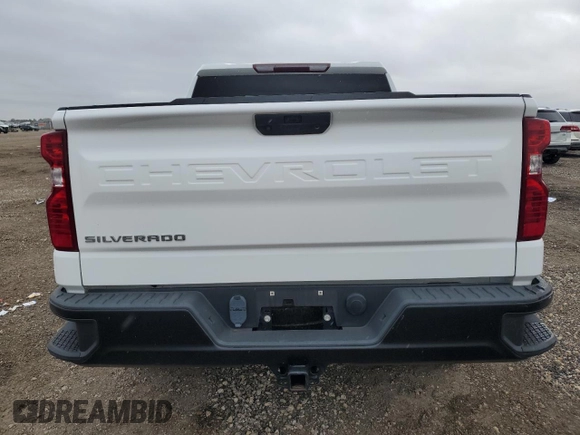 2021 Chevrolet Silverado 1500 Work Truck with VIN 3GCUYAEF8MG353665, listed as a Copart auction lot 45312625 with 17,752 mi miles and Non Repairable. Bid and sale history available at DreamBid. Image 6.