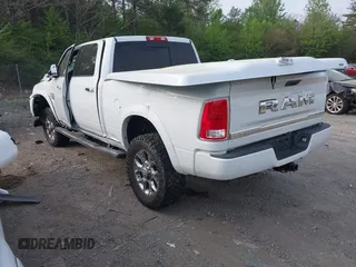 2016 Ram 2500 Laramie Longhorn with VIN 3C6UR5GL7GG172981, listed as a IAAI auction lot 41897348 with 84,094 mi miles. Bid and sale history available at carsss.com. Image 3.