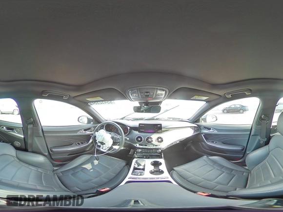 2022 Kia Stinger GT2 with VIN KNAE55LC2N6120216, listed as a Copart auction lot 85452554 with 23,896 mi miles and Salvage Title. Bid and sale history available at DreamBid. Image 13.