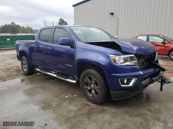 2017 Chevrolet Colorado 2WD Z71 with VIN 1GCGSDEN4H1279494, listed as a Copart auction lot 43148185 with 105,884 mi miles and Salvage Title. Bid and sale history available at carsss.com. Image 4.