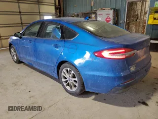 2019 Ford Fusion SE with VIN 3FA6P0HD7KR172077, listed as a Copart auction lot 42242845 with 98,858 mi miles and Salvage Title. Bid and sale history available at DreamBid. Image 2.