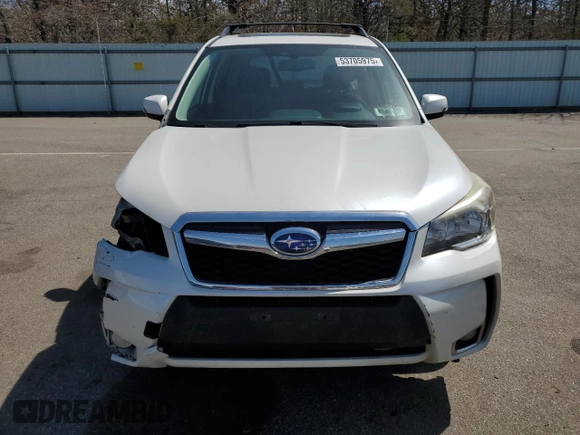 2014 Subaru Forester XT Touring with VIN JF2SJGMC2EH435440, listed as a Copart auction lot 53705975 with 119,615 mi miles and Salvage Title. Bid and sale history available at DreamBid. Image 5.