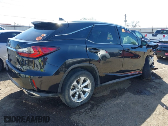 2017 Lexus RX 350 with VIN 2T2ZZMCAXHC061040, listed as a IAAI auction lot 41848895 with 92,836 mi miles and . Bid and sale history available at DreamBid. Image 4.