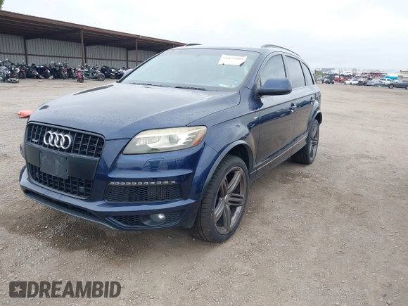 2013 Audi Q7 3.0L TDI Prestige with VIN WA1WMBFE2DD006596, listed as a IAAI auction lot 41879103 with 118,956 mi miles. Bid and sale history available at carsss.com. Image 17.