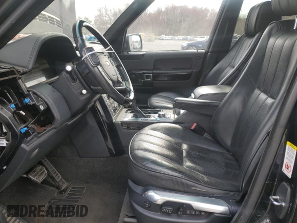 2012 Land Rover Range Rover SC with VIN SALMF1E41CA370124, listed as a Copart auction lot 50044855 with 118,980 mi miles and Clean title. Bid and sale history available at DreamBid. Image 7.