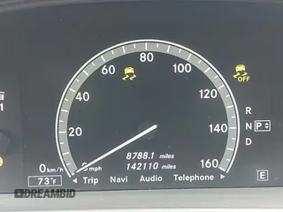 2012 Mercedes-Benz S-Class S 550 with VIN WDDNG7DB3CA465141, listed as a IAAI auction lot 41882056 with 142,110 mi miles. Bid and sale history available at carsss.com. Image 15.