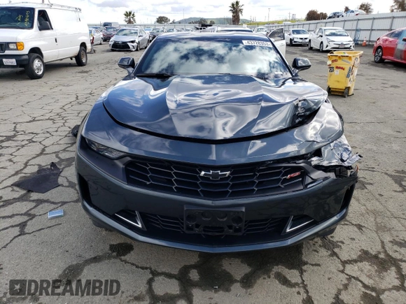 2022 Chevrolet Camaro 2LT with VIN 1G1FD1RX5N0111809, listed as a Copart auction lot 43728353 with 10,474 mi miles. Bid and sale history available at carsss.com. Image 5.