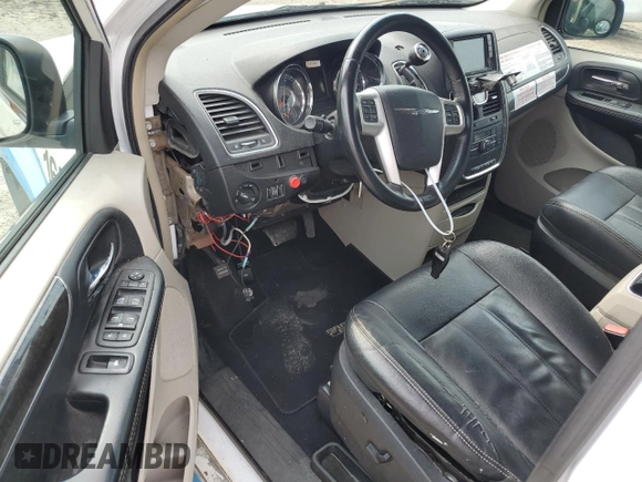 2015 Chrysler Town & Country Touring with VIN 2C4RC1BG7FR637030, listed as a Copart auction lot 64813694 with Not Provided miles and Clean Title. Bid and sale history available at carsss.com. Image 8.