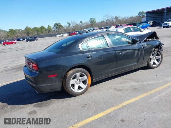 2013 Dodge Charger Police with VIN 2C3CDXAG6DH644971, listed as a IAAI auction lot 41585808 with 265,964 mi miles and . Bid and sale history available at carsss.com. Image 4.