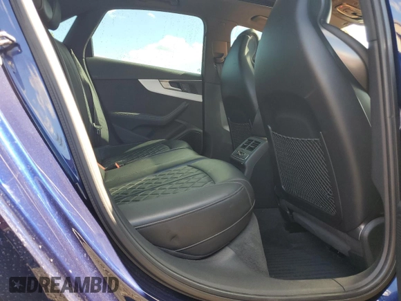 2018 Audi S4 Premium Plus with VIN WAUB4AF48JA001810, listed as a Copart auction lot 60475564 with 100,498 mi miles and Salvage Title. Bid and sale history available at carsss.com. Image 10.