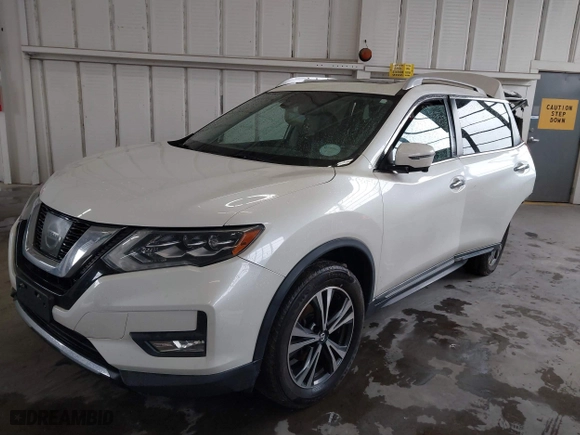 2017 Nissan Rogue SV with VIN 5N1AT2MV5HC849737, listed as a IAAI auction lot 41558940 with 134,272 mi miles. Bid and sale history available at carsss.com. Image 17.