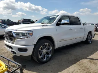 2019 Ram 1500 Limited z VIN 1C6SRFHT6KN694917, wystawiony jako Copart lot #53945635 z przebiegiem 94 954 mil mil oraz Szkoda całkowita • Salvage title. Historia ofert i sprzedaży dostępna na DreamBid. Obrazek 1.