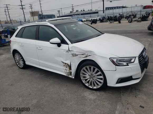 2017 Audi A3 Sportback e-tron Premium with VIN WAUUPBFF2HA141532, listed as a Copart auction lot 55030004 with 85,433 mi miles. Bid and sale history available at carsss.com. Image 4.