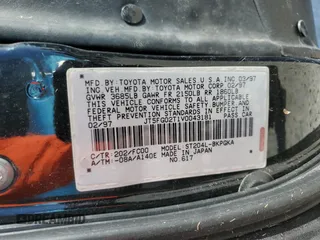1997 Toyota Celica GT with VIN JT5FG02T1V0043181, listed as a Copart auction lot 76278144 with 101,686 mi miles and Salvage Title. Bid and sale history available at carsss.com. Image 13.