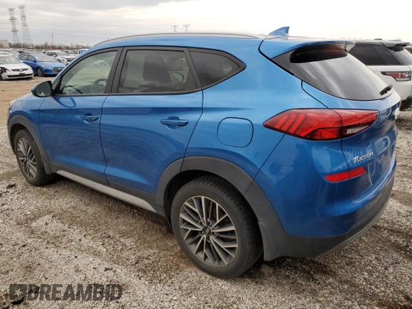 2020 Hyundai Tucson Limited z VIN KM8J3CAL6LU112591, wystawiony jako Copart lot #46105685 z przebiegiem 106 499 mil mil oraz Czysty tytuł • Clean title. Historia ofert i sprzedaży dostępna na DreamBid. Obrazek 2.