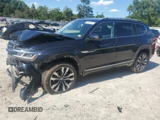 2022 Volkswagen Atlas SEL Premium R-Line with VIN 1V2FR2CA0NC532689, listed as a Copart auction lot 61580755 with 62,614 mi miles and Salvage title. Bid and sale history available at DreamBid. Image 1.