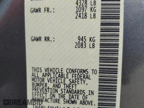 2020 Nissan Altima S z VIN 1N4BL4BV1LC140762, wystawiony jako Copart lot #56448395 z przebiegiem 82 703 mil mil oraz Szkoda całkowita • Salvage title. Historia ofert i sprzedaży dostępna na DreamBid. Obrazek 12.