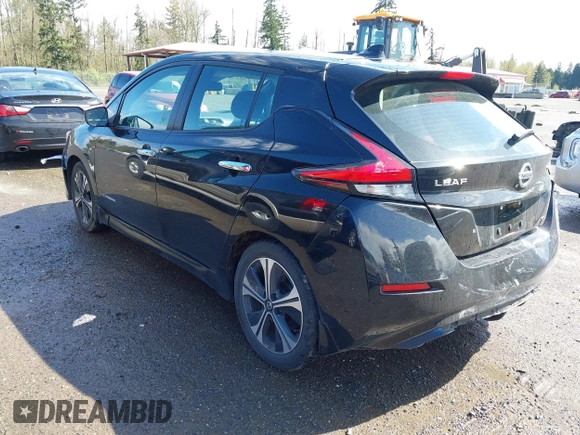 2019 Nissan LEAF SV z VIN 1N4AZ1CPXKC320748, wystawiony jako IAAI lot #41953264 z przebiegiem 35 080 mil mil oraz . Historia ofert i sprzedaży dostępna na DreamBid. Obrazek 3.
