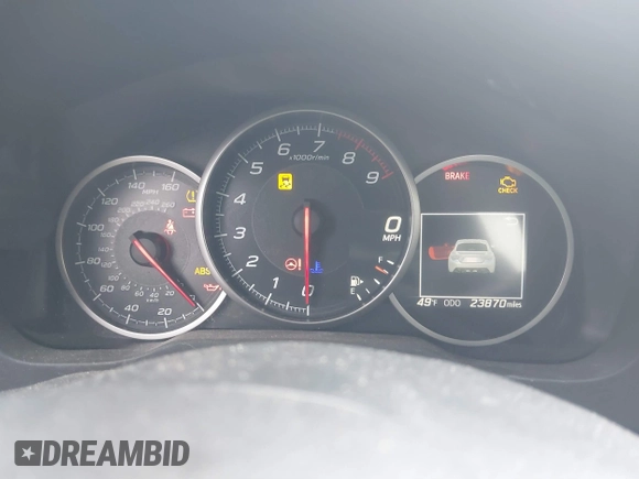 2019 Subaru BRZ Limited with VIN JF1ZCAC12K9600841, listed as a IAAI auction lot 41371323 with 23,870 mi miles. Bid and sale history available at carsss.com. Image 7.