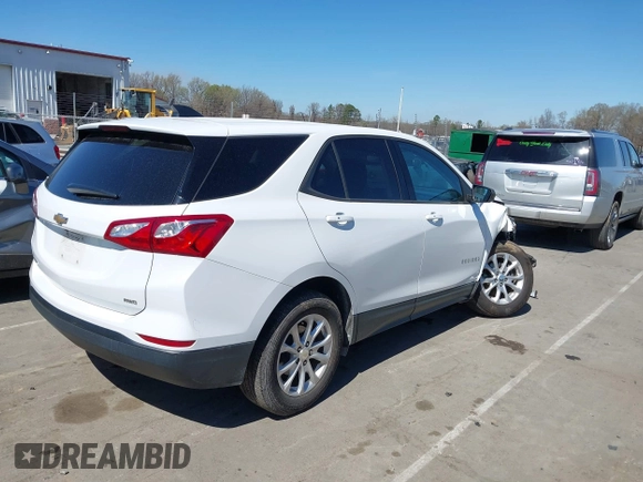 2019 Chevrolet Equinox LS with VIN 3GNAXSEV9KS628996, listed as a IAAI auction lot 41816008 with 133,408 mi miles and . Bid and sale history available at DreamBid. Image 4.