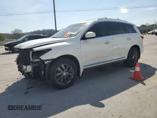 2015 Infiniti QX60 with VIN 5N1AL0MM7FC558097, listed as a Copart auction lot 50387425 with 149,291 mi miles and Salvage Title. Bid and sale history available at carsss.com. Image 1.