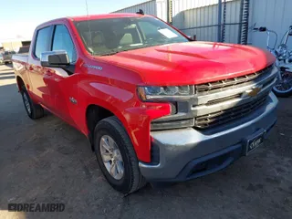 2019 Chevrolet Silverado 1500 LT with VIN 3GCPWCEK0KG271521, listed as a IAAI auction lot 41310440 with 97,154 mi miles. Bid and sale history available at carsss.com. Image 1.
