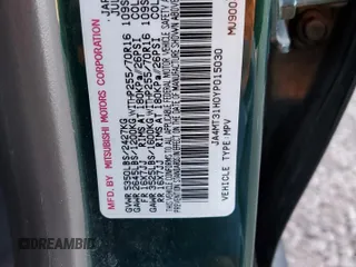 2000 Mitsubishi Montero LS z VIN JA4MT31H0YP015030, wystawiony jako Copart lot #83232584 z przebiegiem 75 294 mil mil oraz Szkoda całkowita • Salvage title. Historia ofert i sprzedaży dostępna na DreamBid. Obrazek 14.
